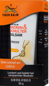 Tiger Balm Nacken und Schulter