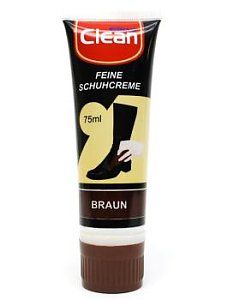 Feine Schuhcreme mit dosierschwamm Braun Elina