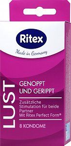 Ritex Kondome Lust GENOPPT UND GERIPPT